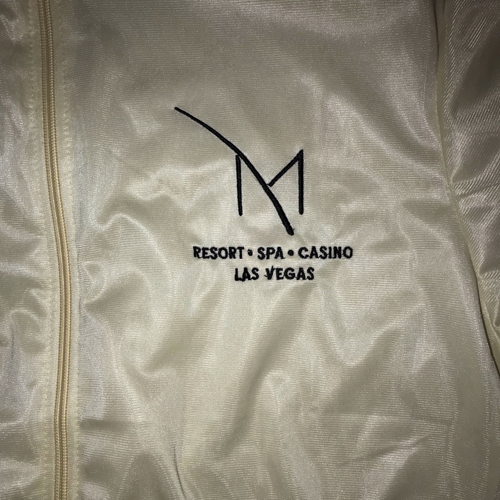 Cream Track Jacket - Picture 2 of 3